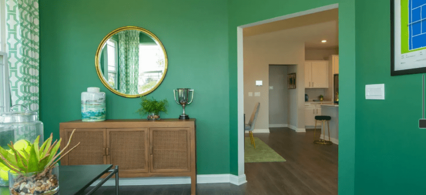 green living room